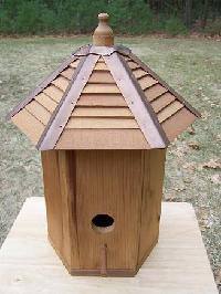 cedar birdhouse