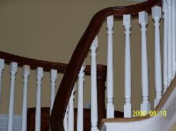 Custom handrails and balusters